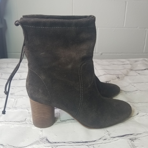 Madewell Neva foldover brown suede boots - Picture 9 of 10